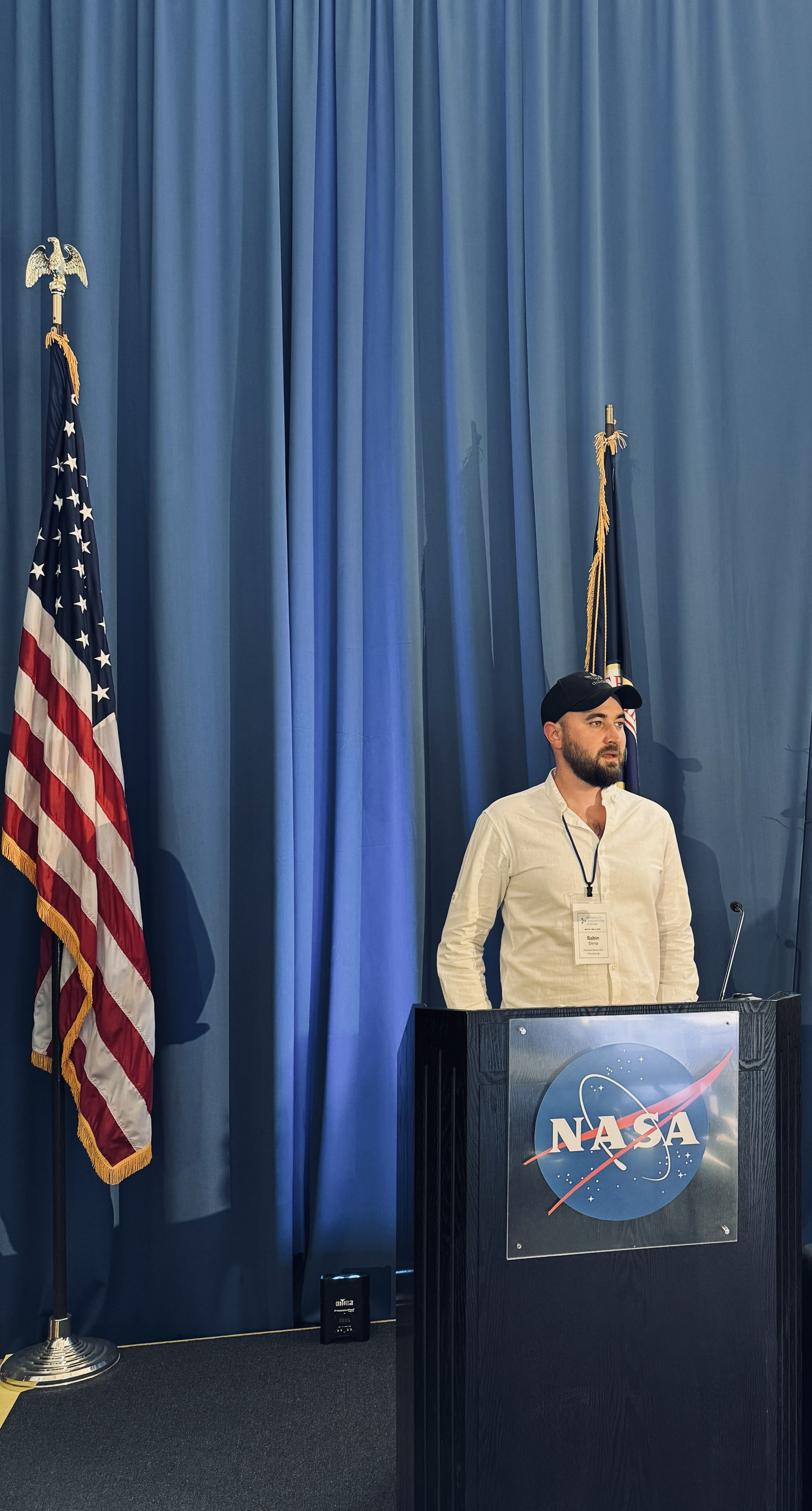Sabin Dima at NASA